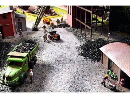 Terrain material set 1x asphalt, 1x concrete, 1x mud