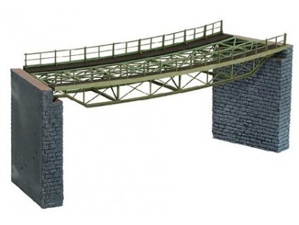 Steel arch bridge R2 Lasercut HO