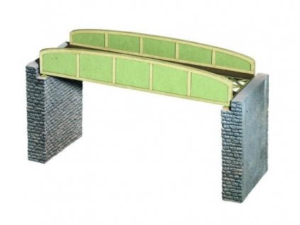 Steel bridge 180 mm HO