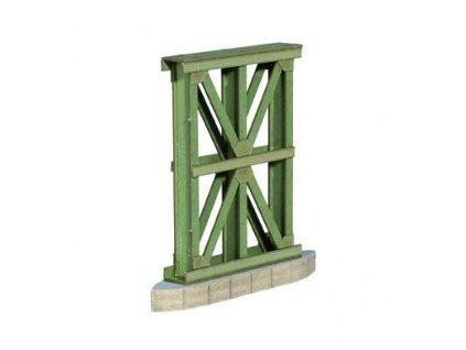 Steel bridge pillar 78 mm HO