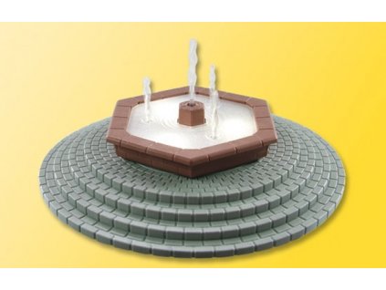 Optically functional fountain HO