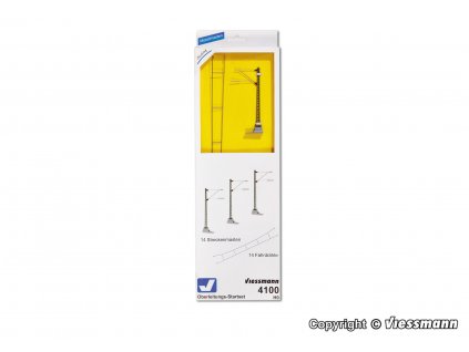 Trolley track - set of 14 HO