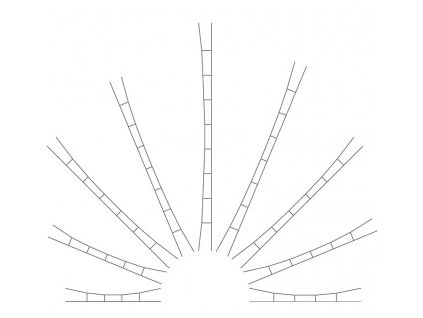 Universal-Gleiswagen 160-190 mm 5 Stück HO