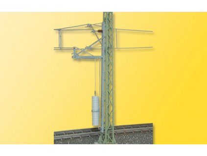 Track pole with tensioners HO