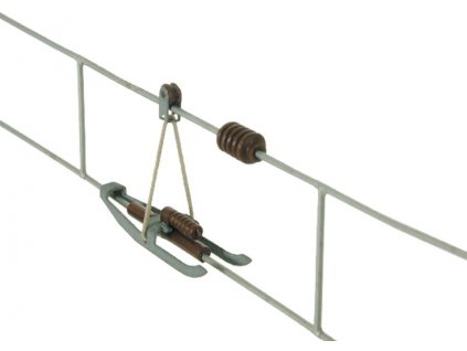 Insulated track section HO