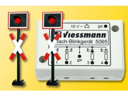 Crossing warning lights functional HO