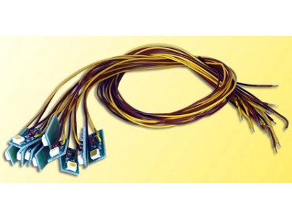 Hausbeleuchtung 1-LED-Set weiß (10 Stück)