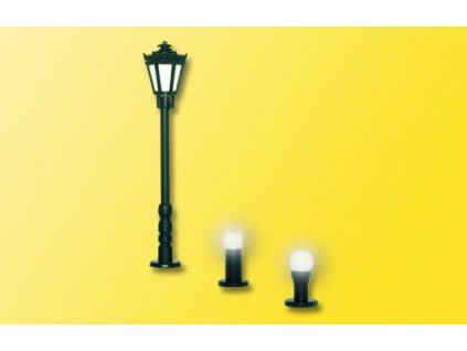 Lampa záhradná 3 ks set HO