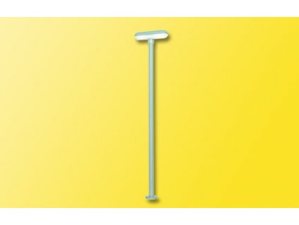 Modern, 2-LED, weiß, Bahnsteiglampe (HO)