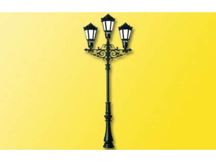 Historical gas lamp triple HO