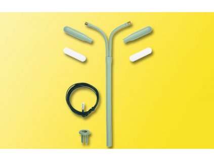 Straßenlampe (Bausatz) (HO), weiß, LED