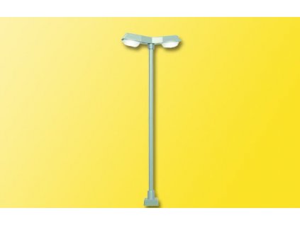 Street lamp modern double HO LED white