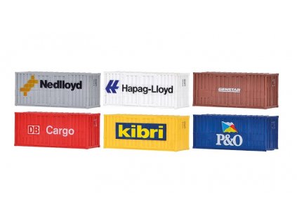 Container 20 Fuß 4 Stück HO