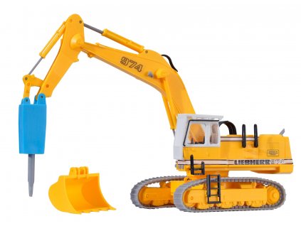 Liebherr 974 s rozbíječem HO