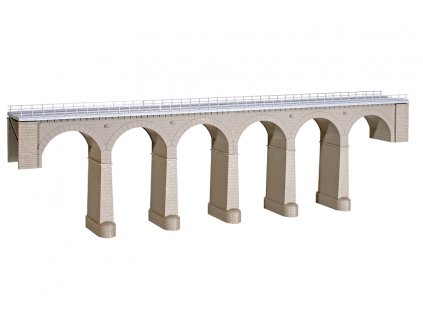 Viaduct bridge over the river HO