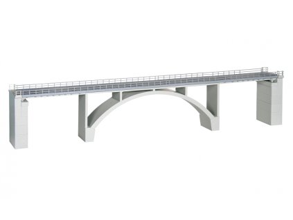 Concrete viaduct bridge modern HO