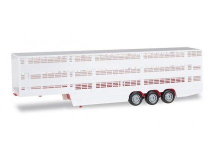 Náves na prepravu zvierat 3-axle HO 1/87