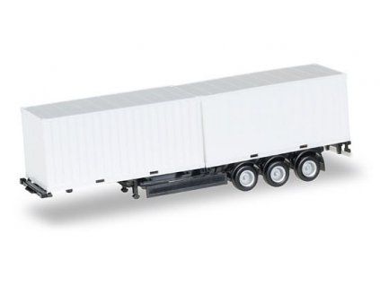 Návěs kontejnerový 40ft se 2 kontejnery HO 1/87