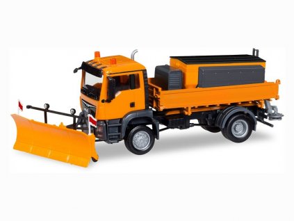 MAN TGS M E6c 4x4 zimná údržba 1/87