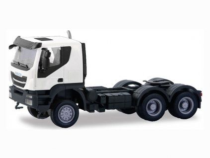 Iveco Trakker 6x6 white 1/87