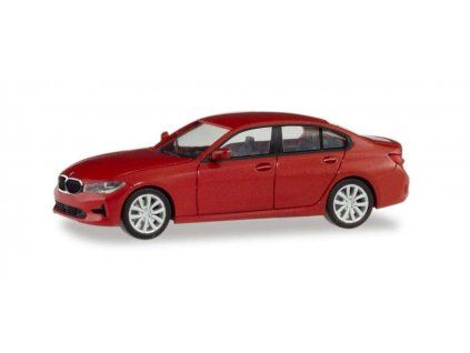 BMW 3er limousine, red metallic 1/87