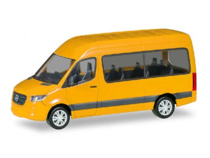 Mercedes-Benz Sprinter `18 BUS HD, žltý 1/87