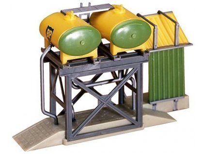 Refueling station for diesel locomotives HO