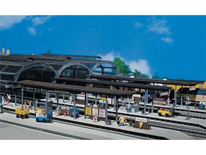 Covered platform 2 pcs HO