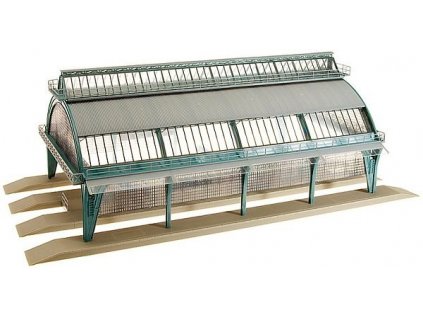 Überdachter Bahnsteig - Halle HO