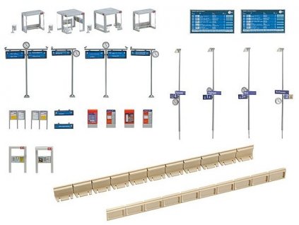 Autobusové zastávky s príslušenstvom  HO