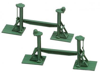 Auger jacks (2 pieces) HO