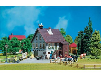 Haus mit Storchennest HO