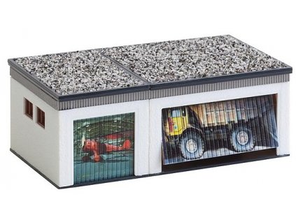 Dvojgaráž s otevíracími dveřmi HO