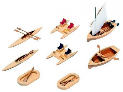 Boote, Kanus und Tretboote HO