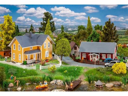 Schwedische Häuser (2 Stück) HO