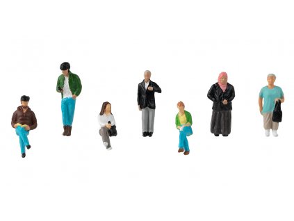 Čekající cestující HO