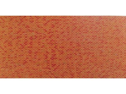 červená tehla - list25x12,5cm