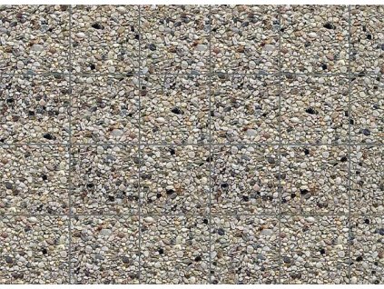 Vymývaný betón - list 25 x 12,5 cm