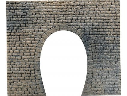 Tunnel portal plastic 1-track HO