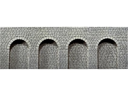 Múr oporný s arkádami HO