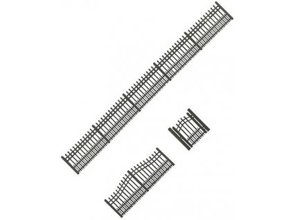 Iron Fence with Gate 684mm HO