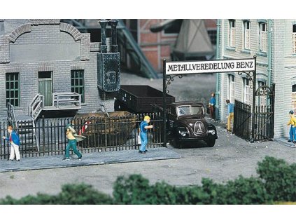 Steel Fence with Gate HO