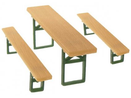 Festtische und -bänke HO