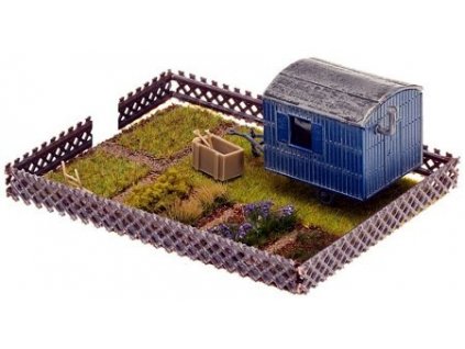 Garden with a house HO