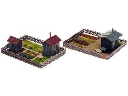 Gartenhäuser mit Gärten 2x HO