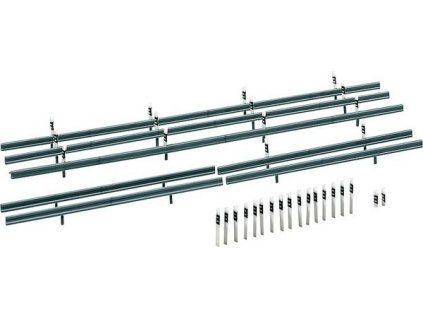 Road barriers 160 cm, 32 pcs HO