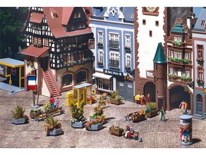 Park and city accessories HO