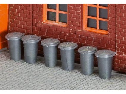 Müllcontainer 10 Stück HO