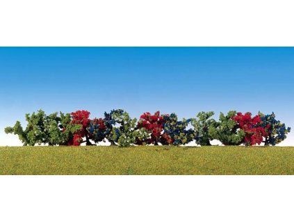 Shrubs for diorama 12 pcs, 40 mm high
