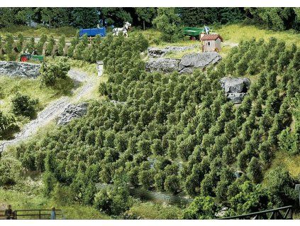 Diorama bushes Grape vine 36 pcs, 30 mm high